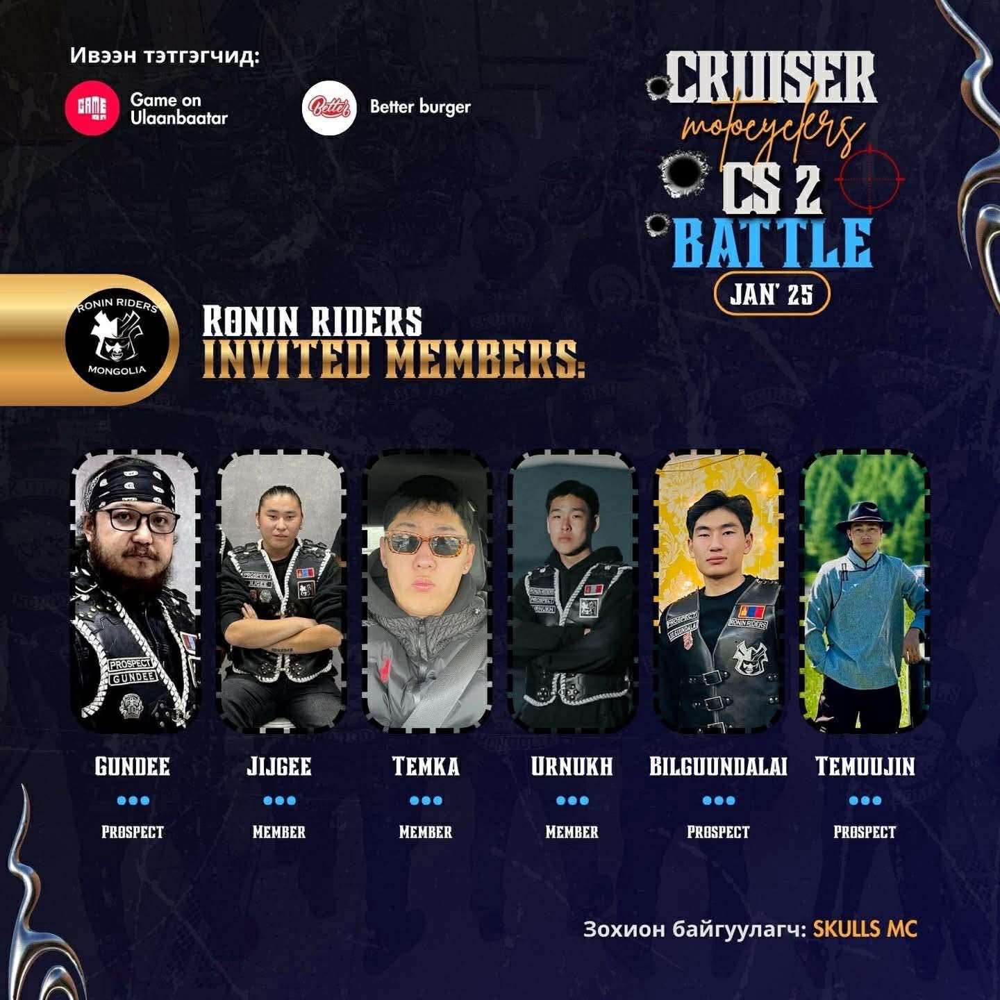 Ronin Riders Moto Club | Ulaanbaatar