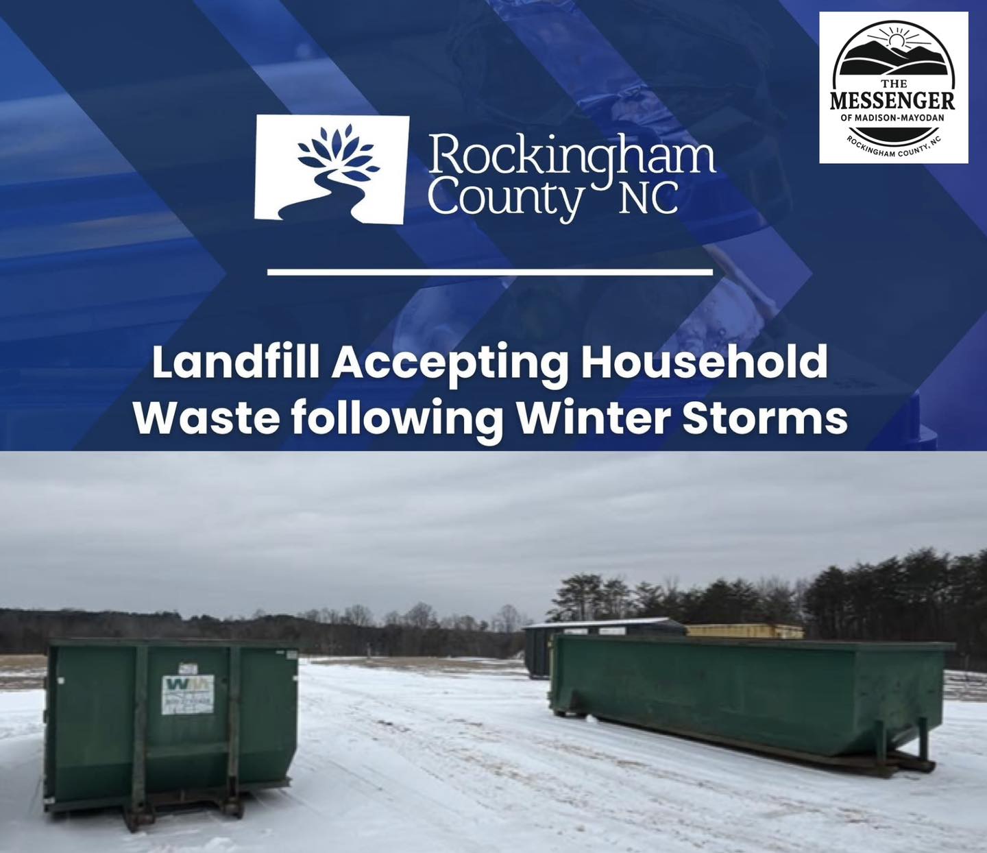 🗑️Rockingham County... - The Messenger of Madison-Mayodan | Facebook