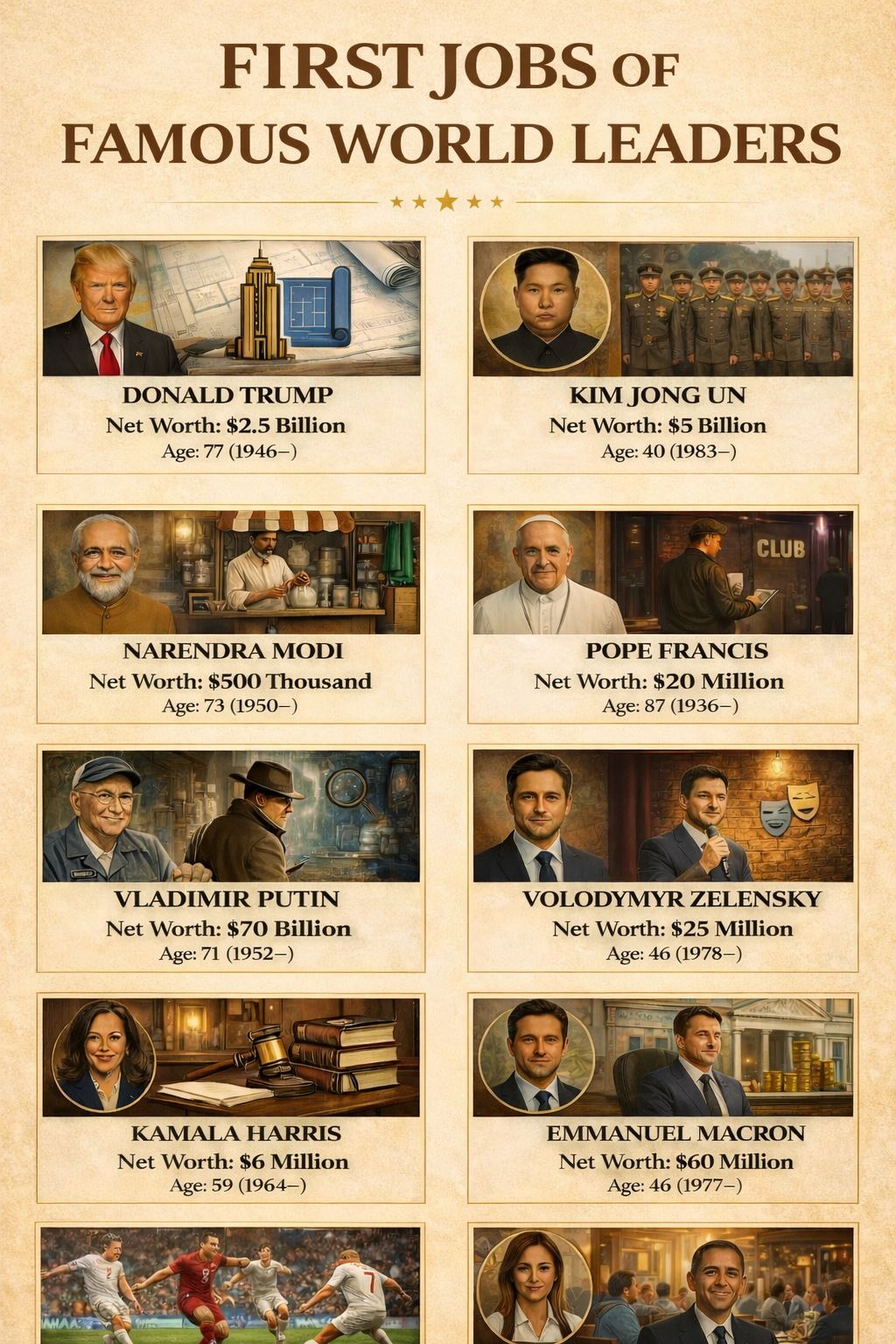 Irfan - The journeys of world leaders often begin far from power and ...