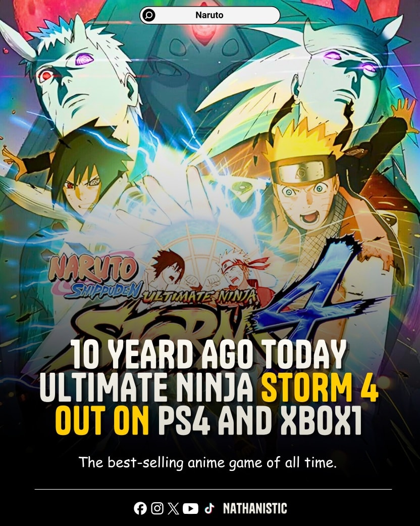 Naruto Shippuden Ultimate Ninja Storm 4 - Jeu PS4 D'occasion En Très Bon état