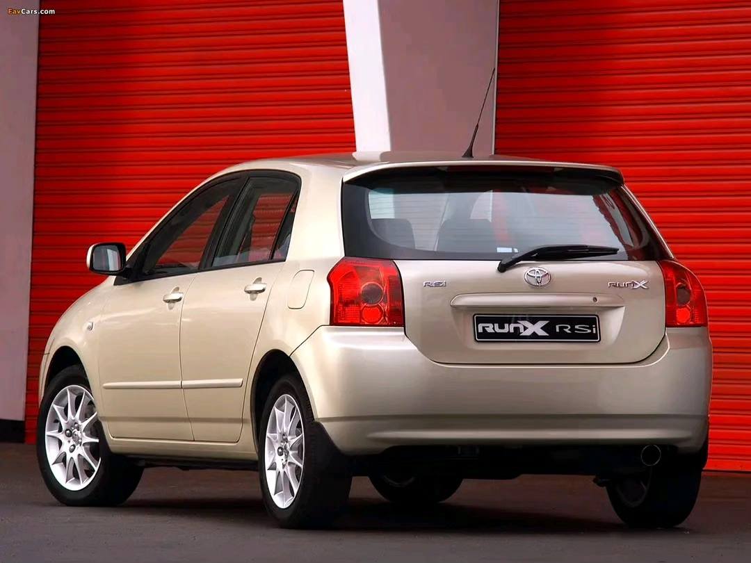 DREY 248 - Toyota RunX RSi 2zzGE A cult classic in South... | Facebook