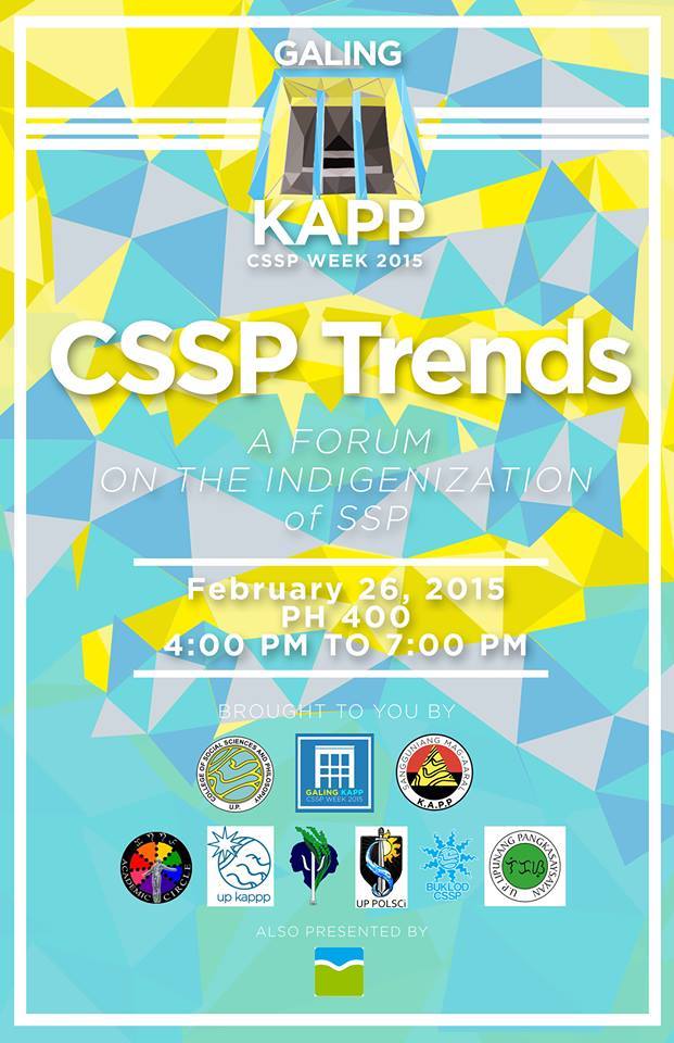 From the... - UP College of Social Sciences and Philosophy