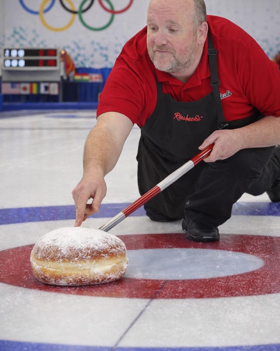Riesbeck's - Sweep, slide, SCORE! 🥌 Bring home the gold with Paczki. 🥇🍩 ...