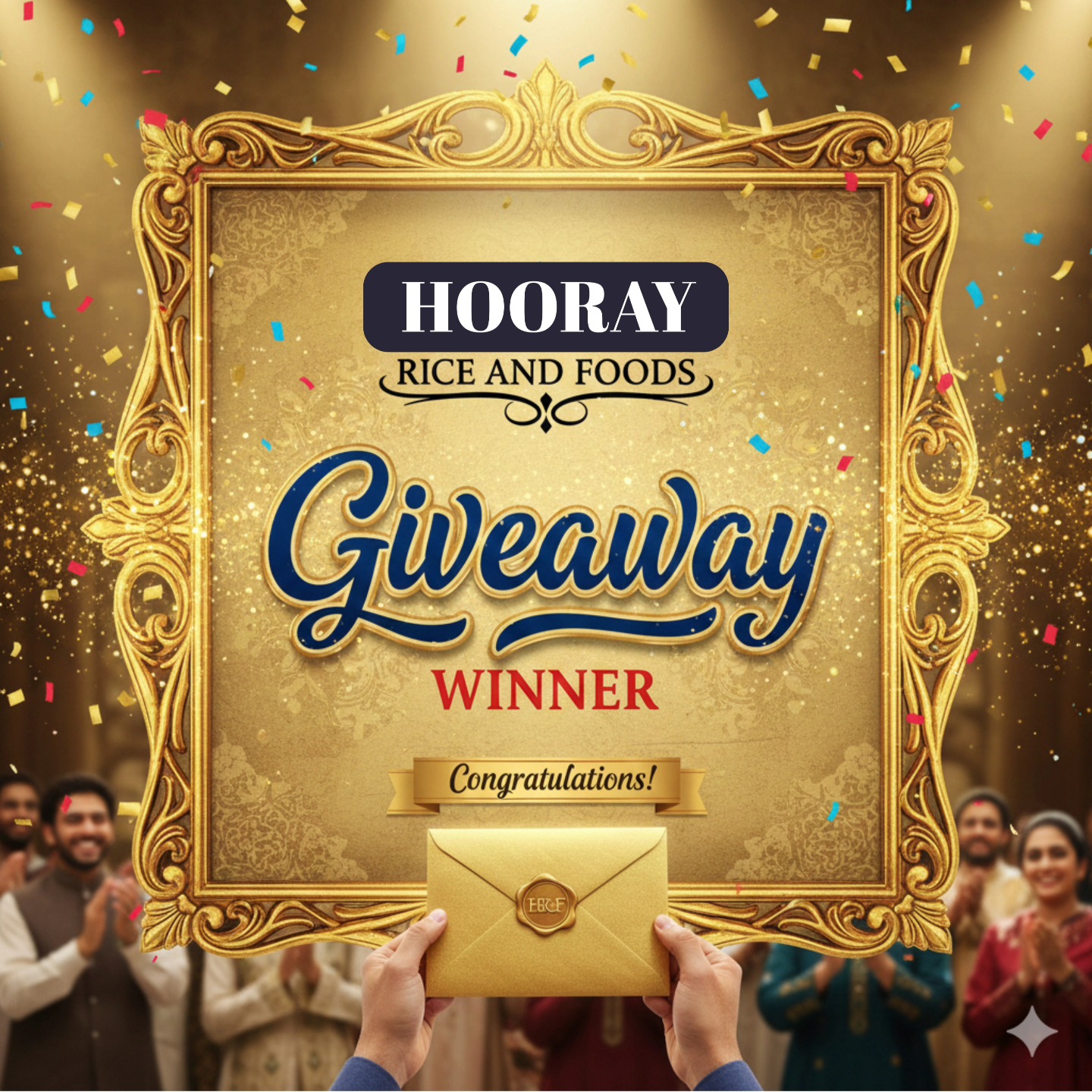 Winners Announcement The wait... - Hooray Rice & Foods | Facebook