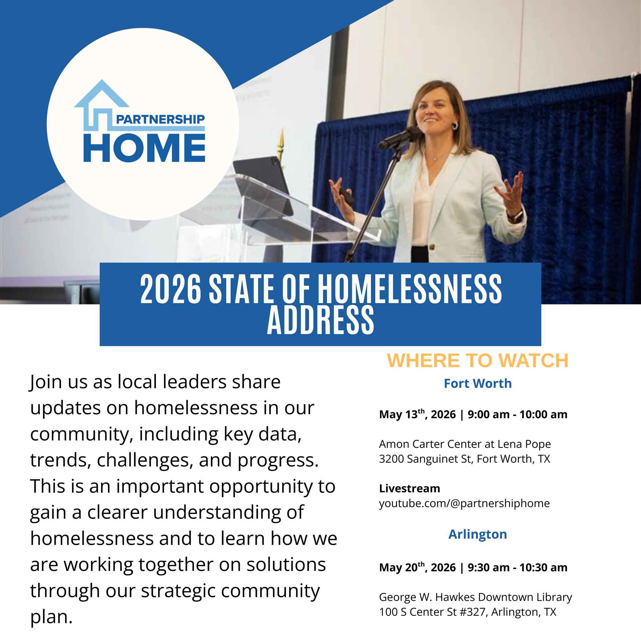 2026 Arlington State of Homelessness Address