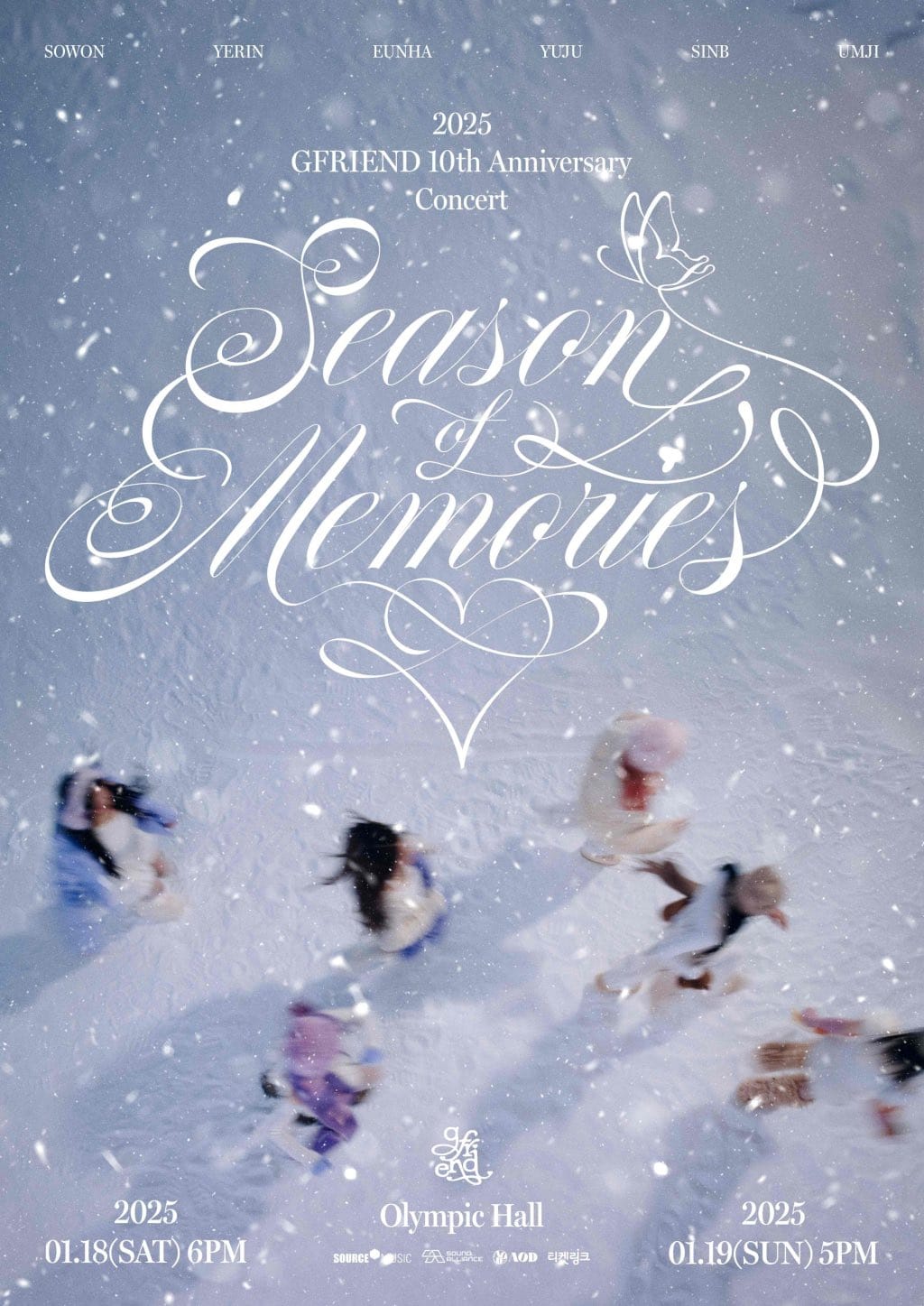 ✨ GFRIEND 10th Anniversary Concert 2025 'Season of Memories' Asia