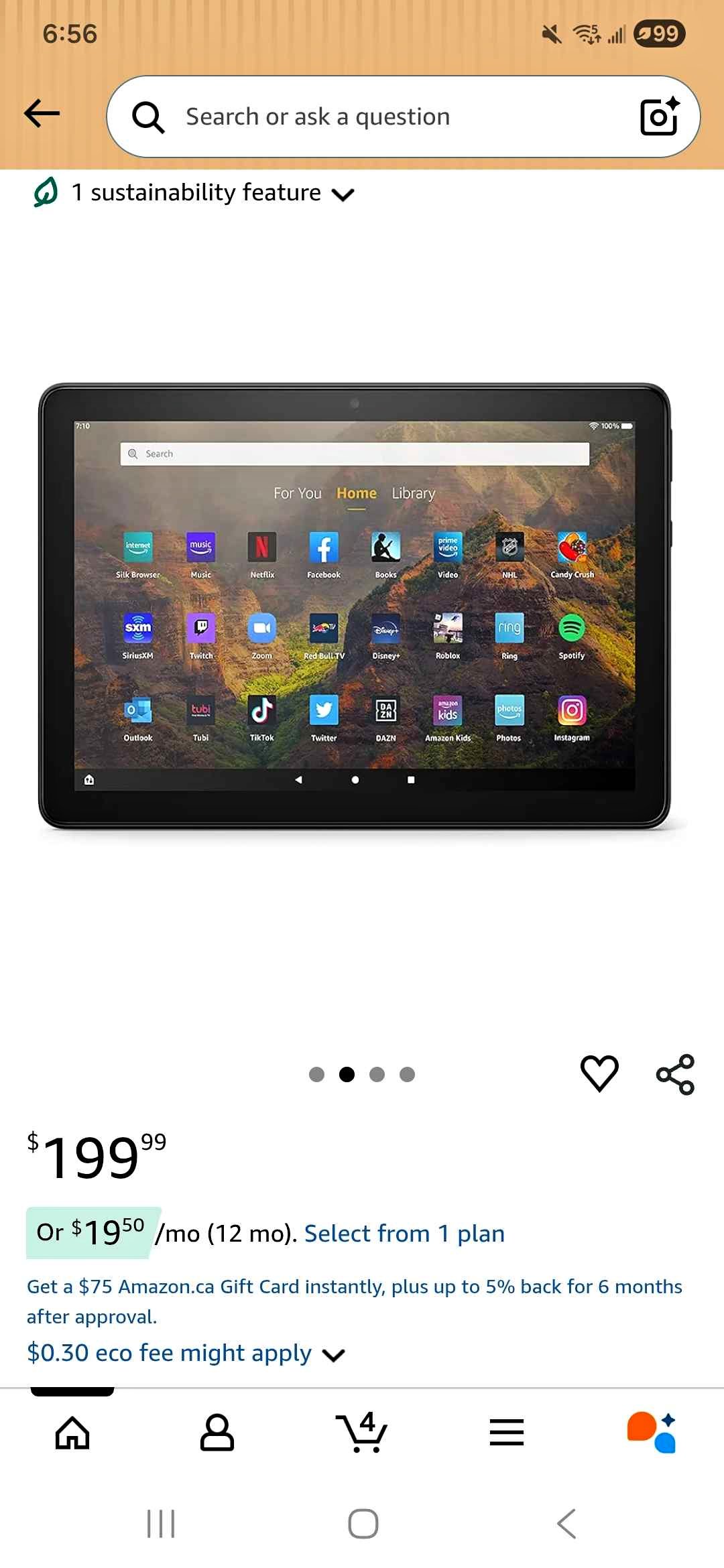 Amazon fire tab HD 10 (11th gen) - Tablets & eBook Readers - Edmonton ...