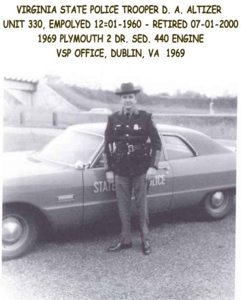 Old School COPS - VIRGINIA STATE POLICE TROOPER D. A.... | Facebook
