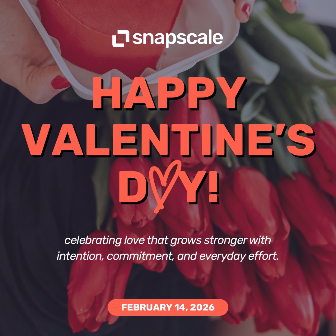 Snapscale.intl - Happy Valentine’s Day ️ Today, we... | Facebook
