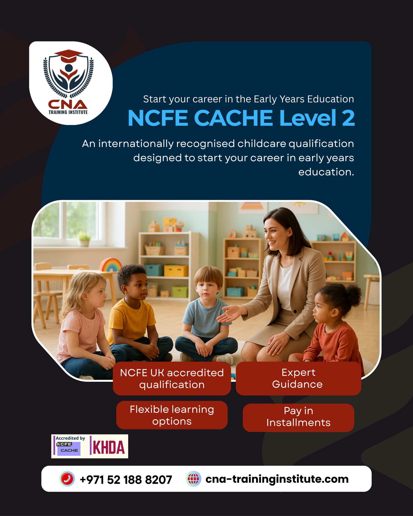 CNA - 🎓 NCFE CACHE Level 2 in Early Years Education Your Pathway to ...