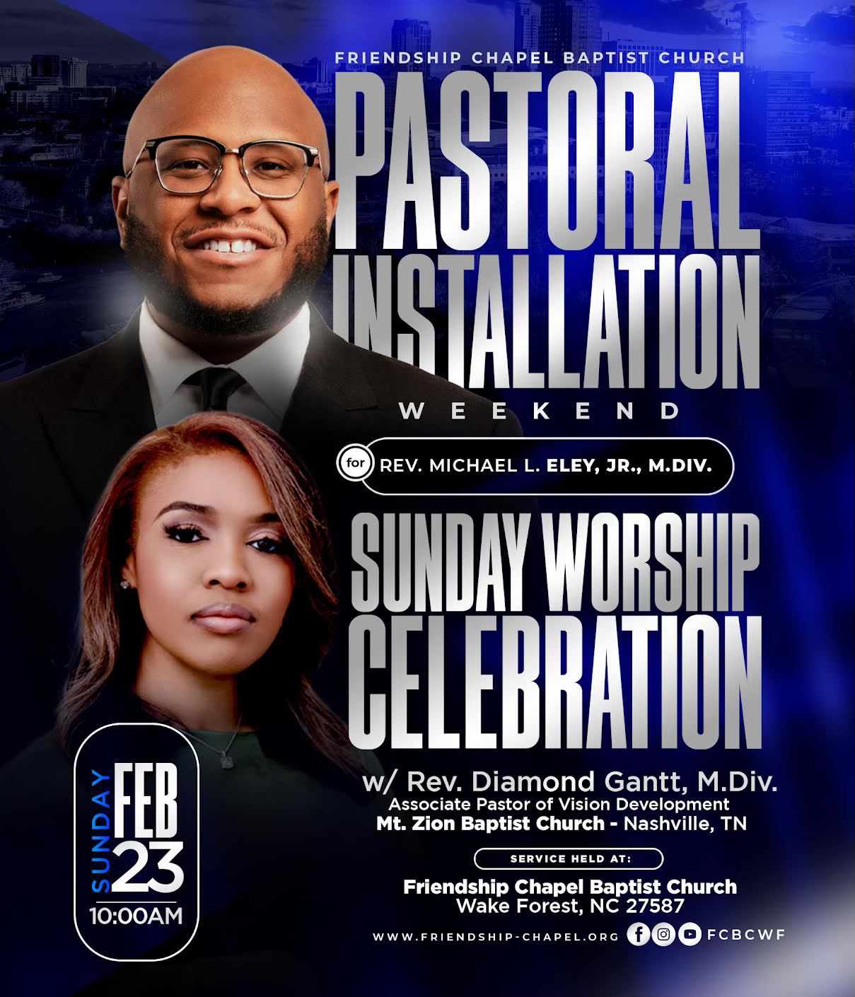 Installation Sunday Worship