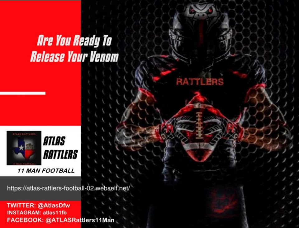 ATLAS Rattlers 11 Man Football Program | Fort Worth TX