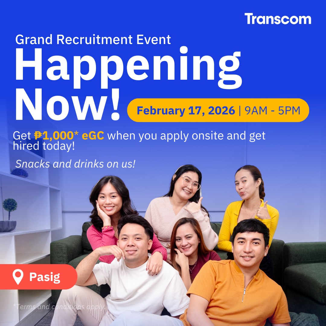 Transcom Asia PH added a new photo. - Transcom Asia PH