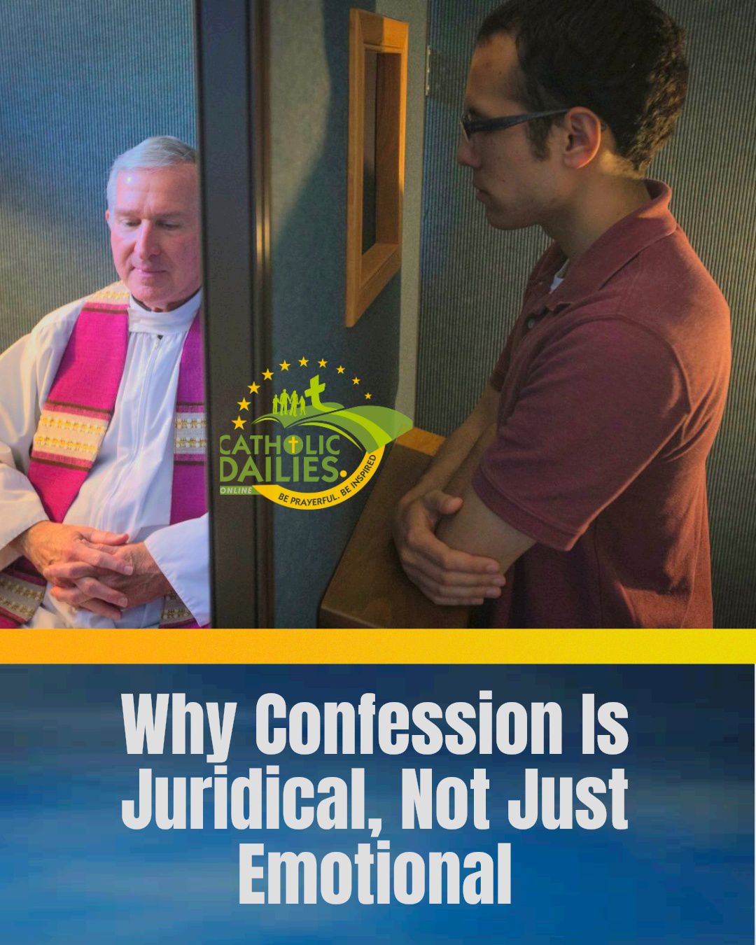 Catholic - Have you ever wondered why cõnfession feels deeper than ...