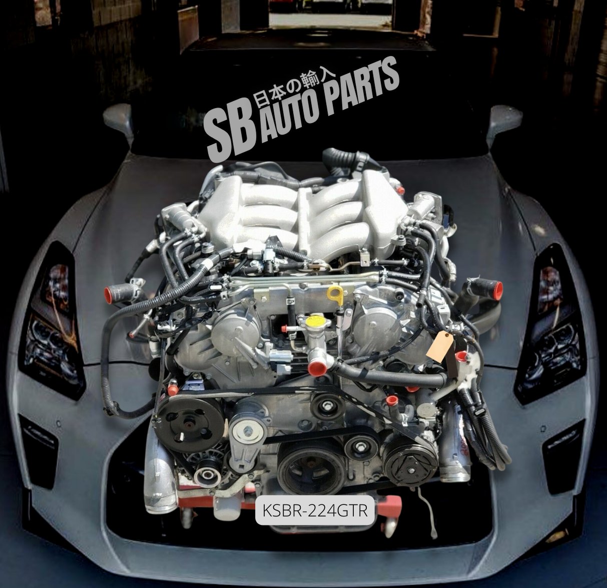 SB AUTO PARTS - Nissan Skyline GTR R35 engine arriving on... | Facebook