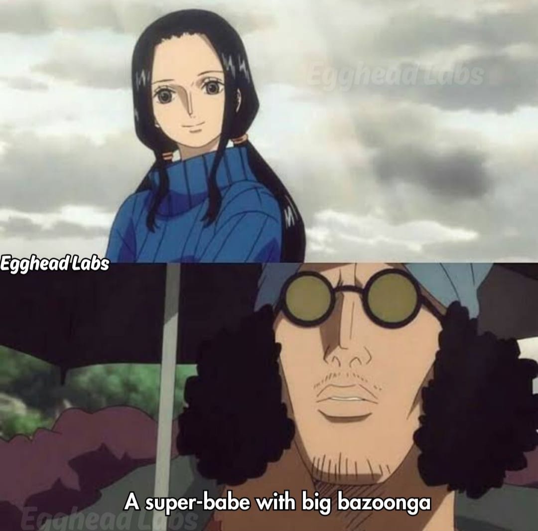 Egghead - Aokiji sees Robin after 2 years.... 😭🤣🤣 #onepiece # ...