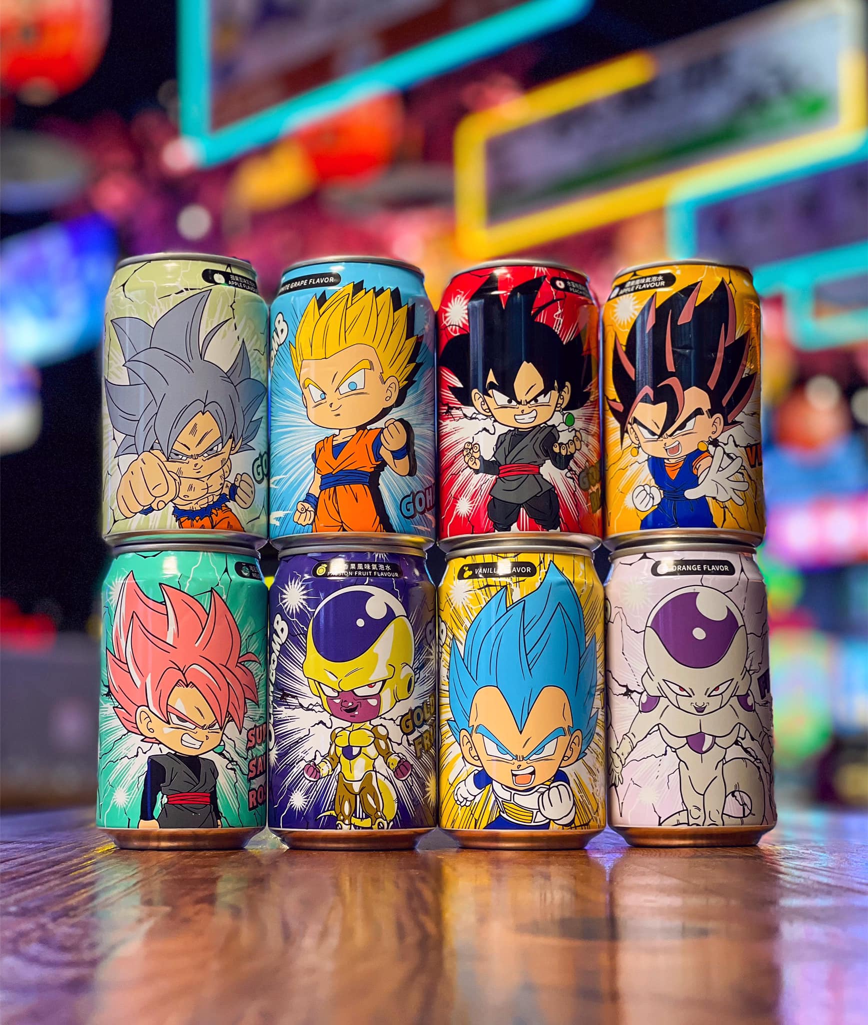 Quench your thirst with Ocean Bomb's uniquely collectible and