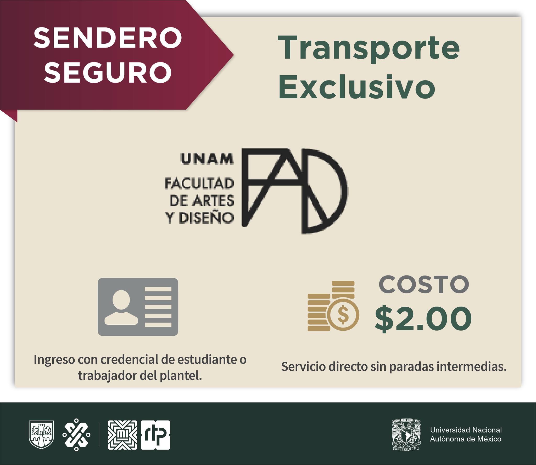 ¡Te brindamos transporte exclusivo y accesible! Consulta el enlace para ...