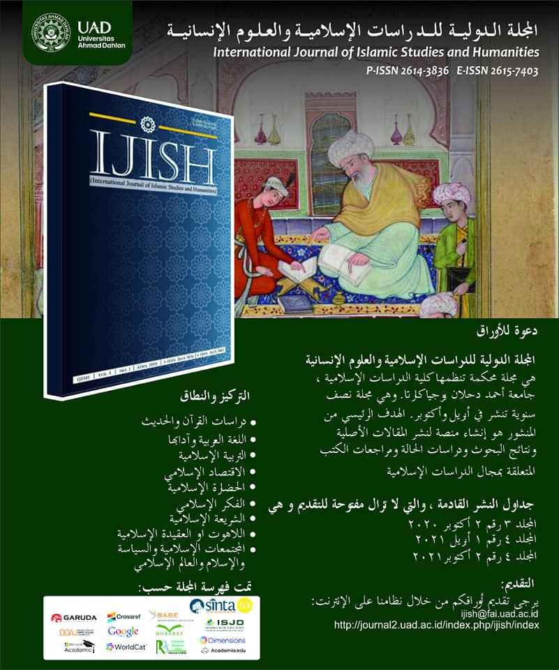 IJISH (International Journal of Islamic Studies and Humanities)