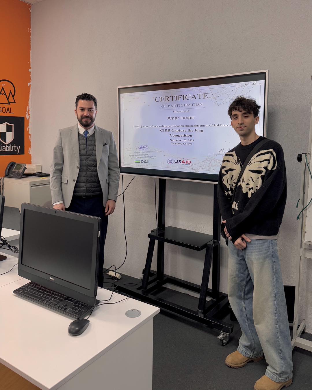 RIT - Congratulations to Amar Ismaili from RIT Kosovo! 🛡️ We’re proud ...