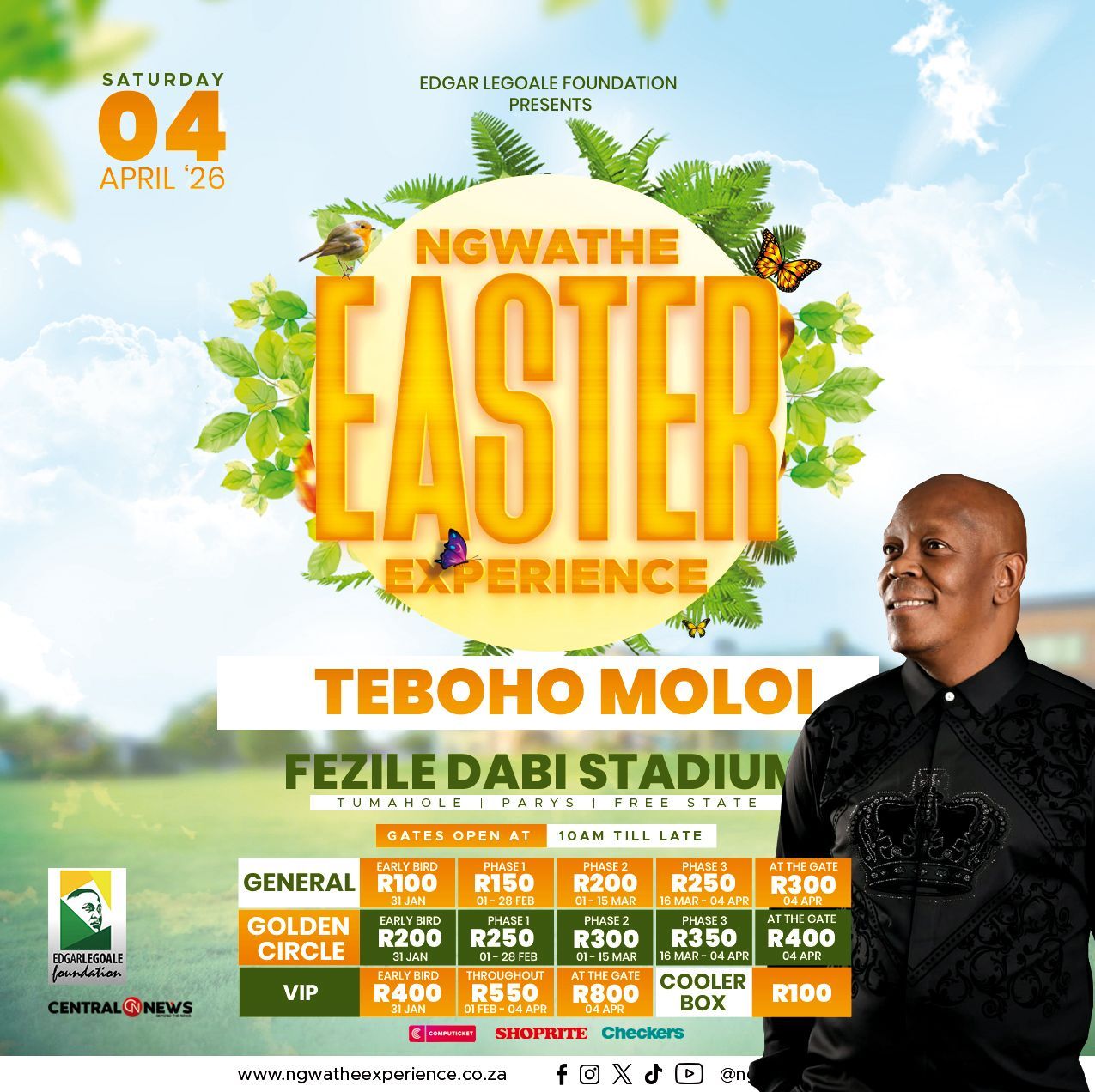 Ngwathe - 🔥🎤 POPULAR GOSPEL SUPERSTAR — TEBOHO MOLOI! 🎤🔥 We are ...