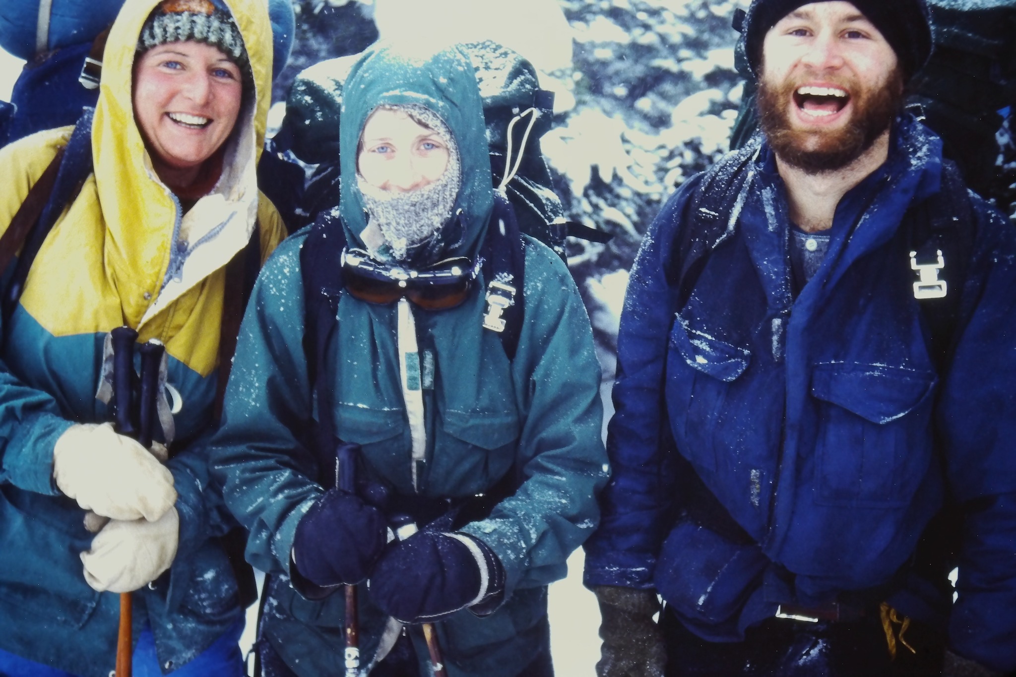 Jansport tents and winter camping in Alaska late 1970