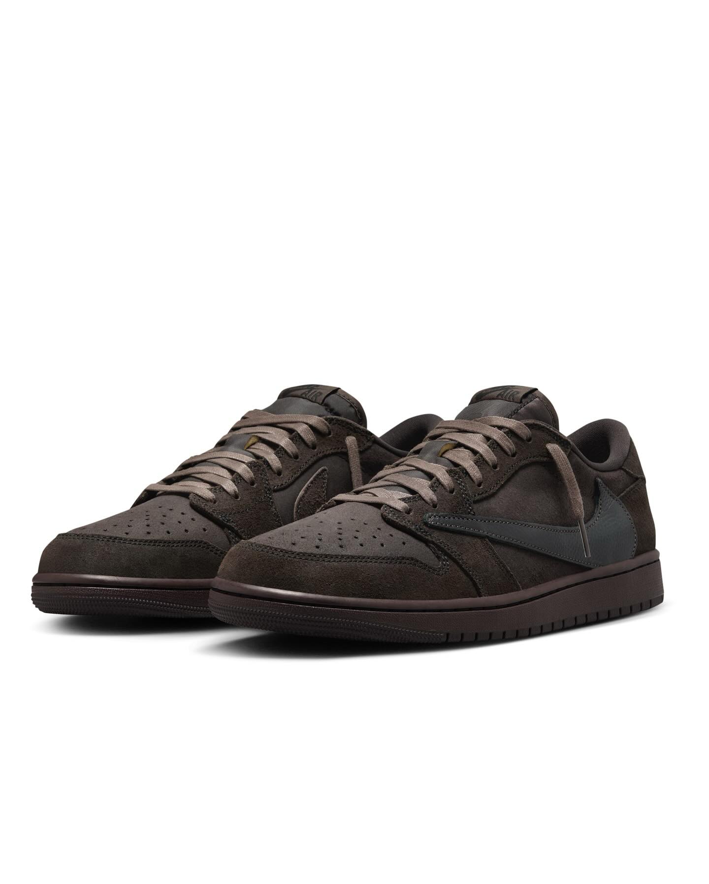 RAFFLE ALERT: Air Jordan 1 x Travis Scott 1 Low OG Dark Mocha 