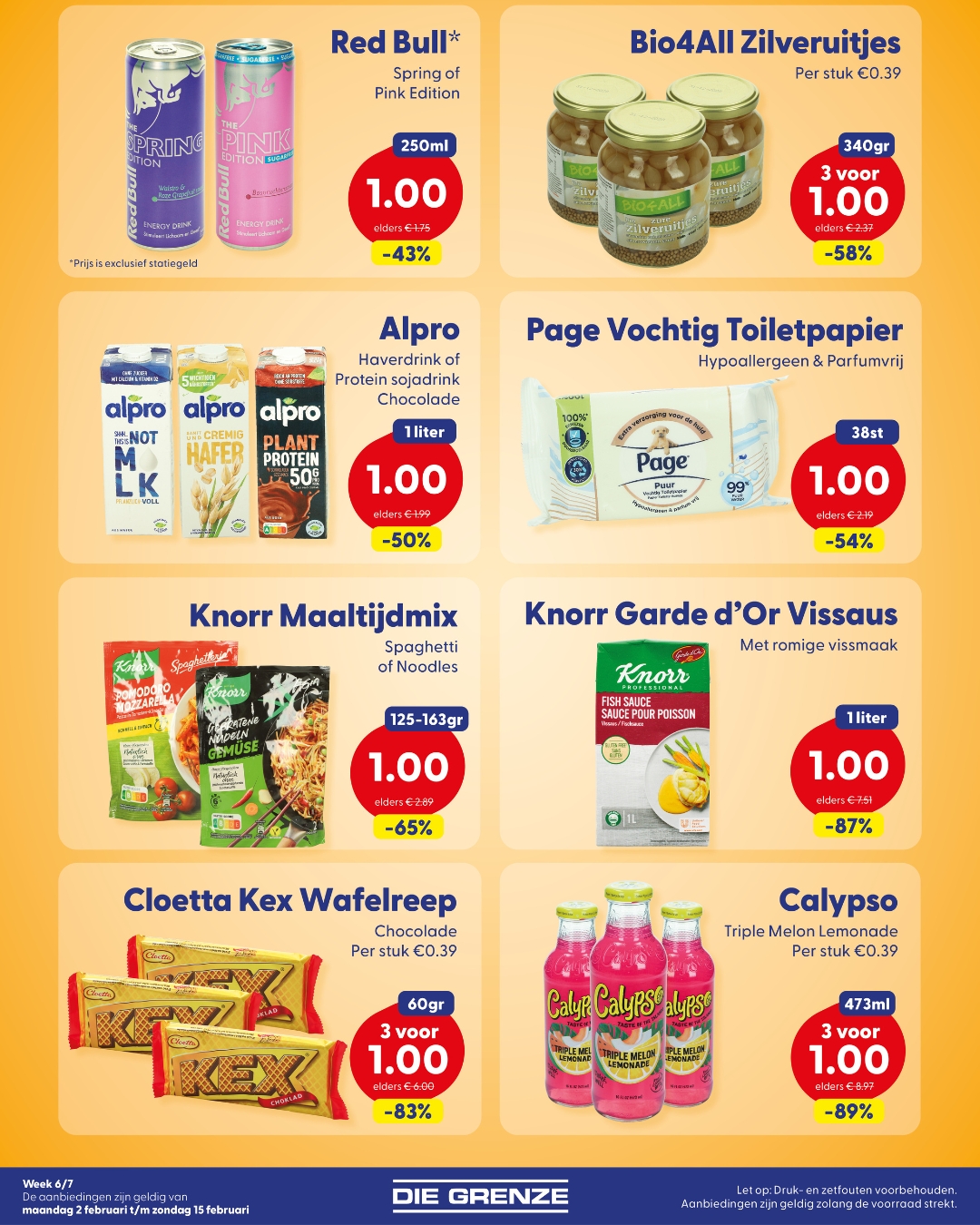 Die Grenze - 🛒💥 De nieuwe folder voor week 6/7 is er en... | Facebook