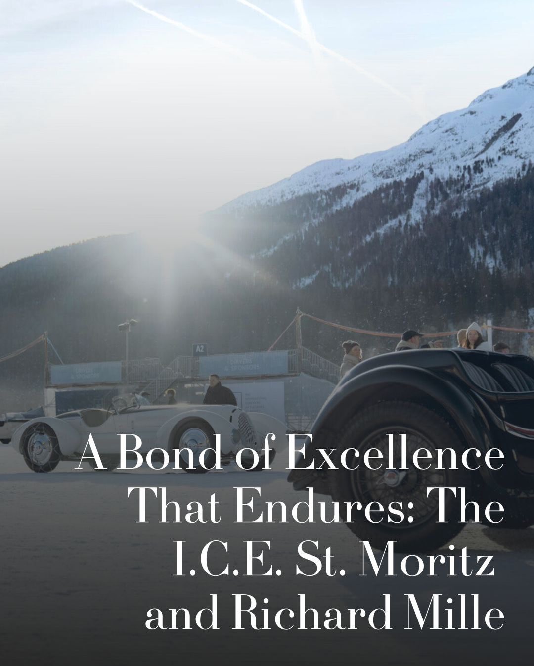 On the frozen expanse of St. Moritz, Richard Mille renews its bond