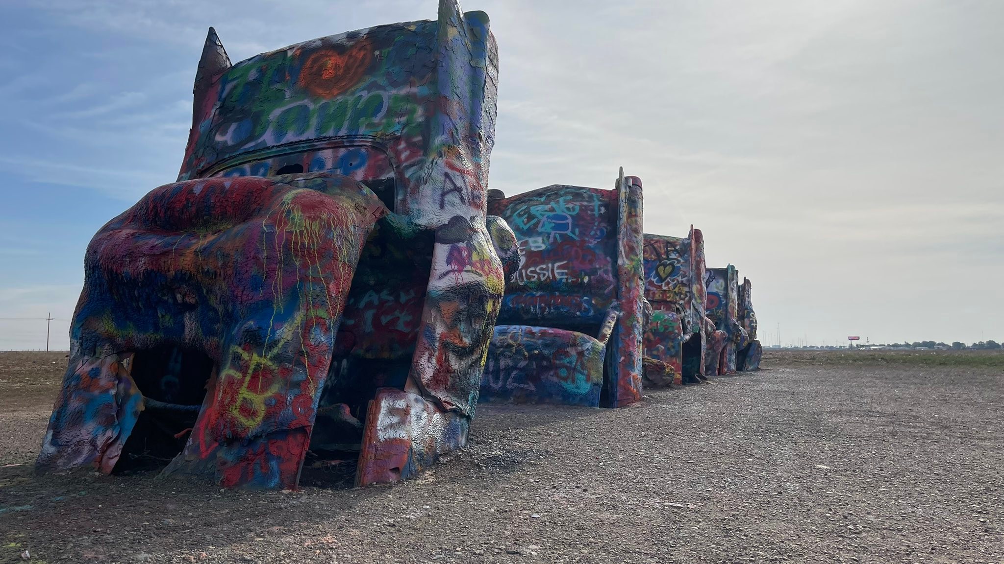 Cadillac Ranch Roadside Attraction on Historic Route 66