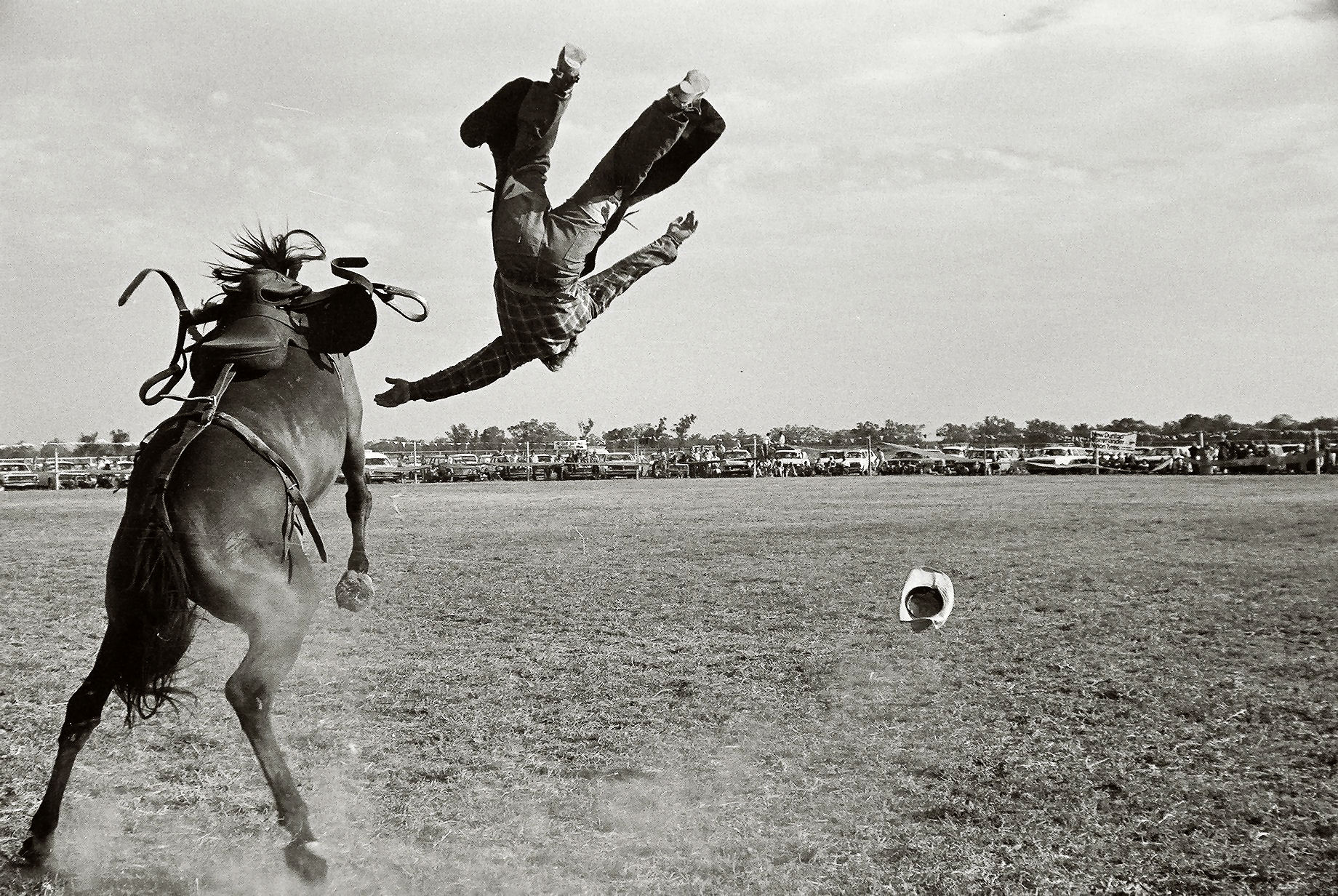 Angie - The original photo Neville took at Warren Rodeo. Date unknown ...