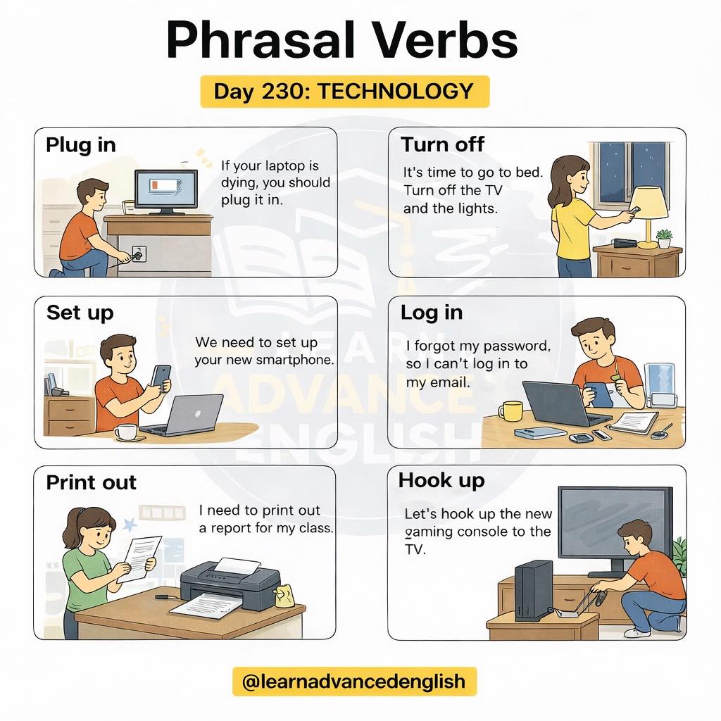 Learn - Day 230 Learn Advanced English Phrasal Verbs #english #post ...