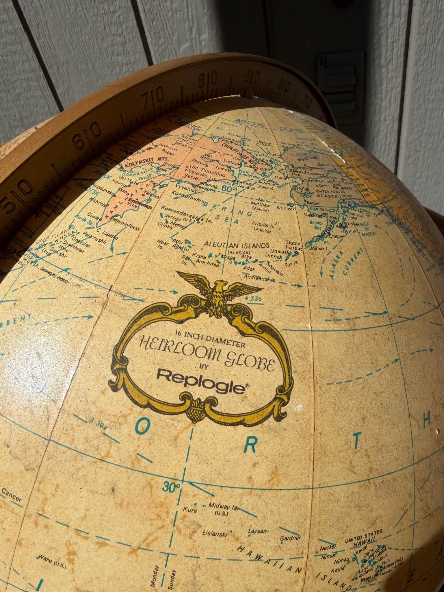 Heirloom Globe 16 inch diameter by Replogle - World Globes - South Lake ...