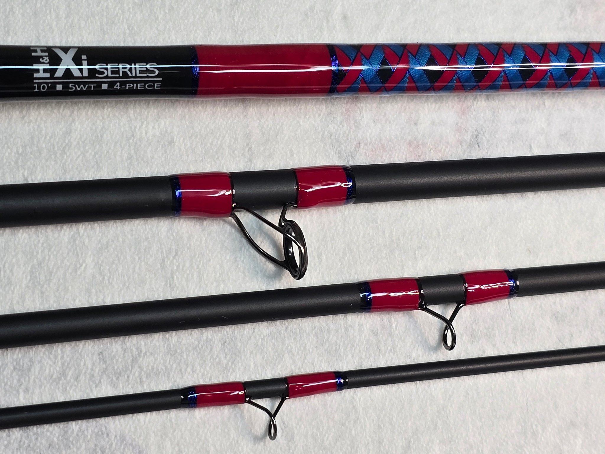 h&h custom fishing rods Okuma Hawaiian Limited Edition B Spinning Rods, HWA-S-1072MHPNK 10'7" Medium Heavy 1/2-2oz 8-20lb These ultralight power sticks are perfect for casting all the Carls Custom panfish baits H&H Wader Light