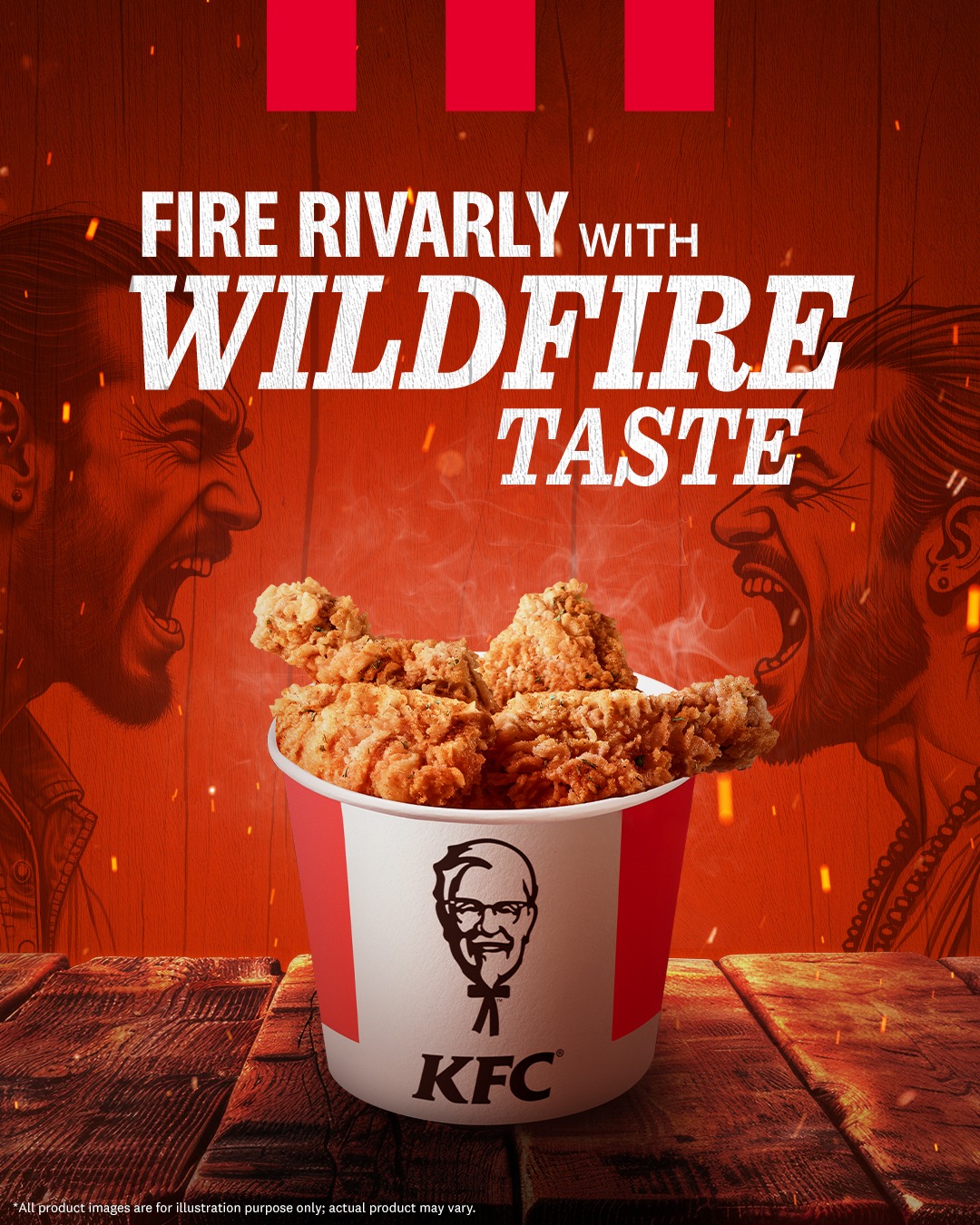 KFC - When rivals clash, only one winner emerges—KFC! 🍗🔥 Bring the heat ...