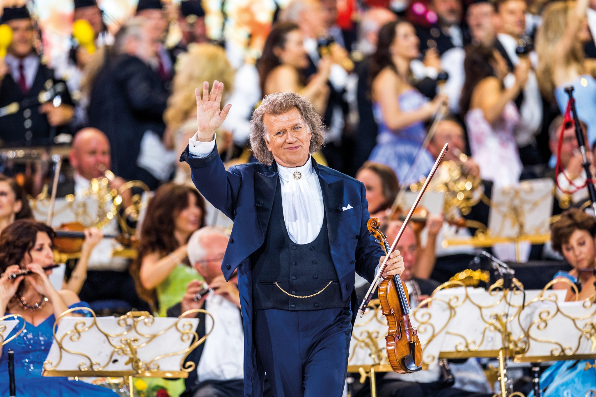 André Rieu - Photos from André's new 2024 Wall Calendar 📅... | Facebook