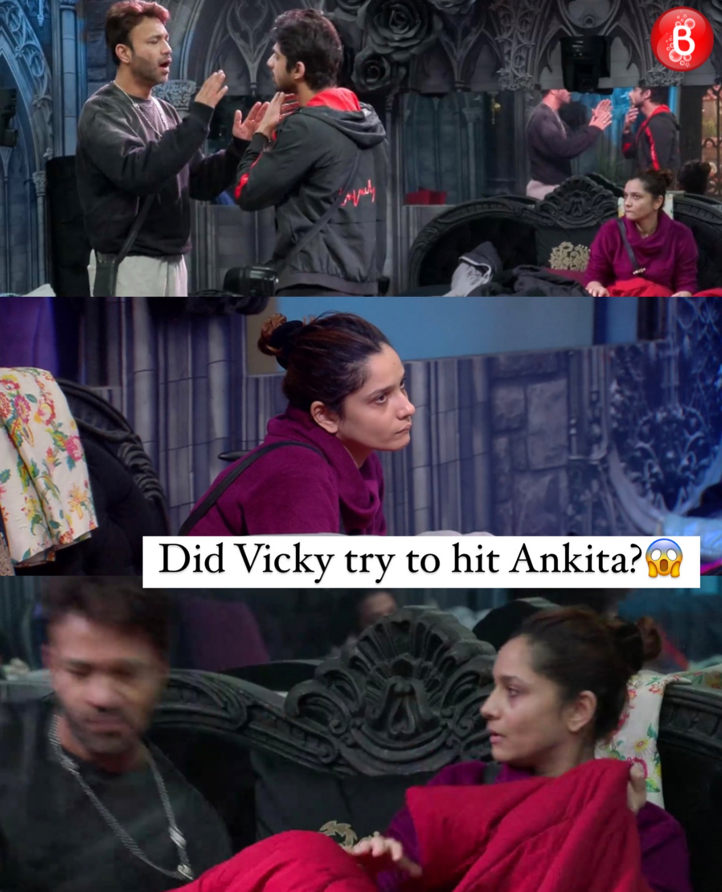 Bollywood - In yet another dispute in the BB house, Vicky was seen ...