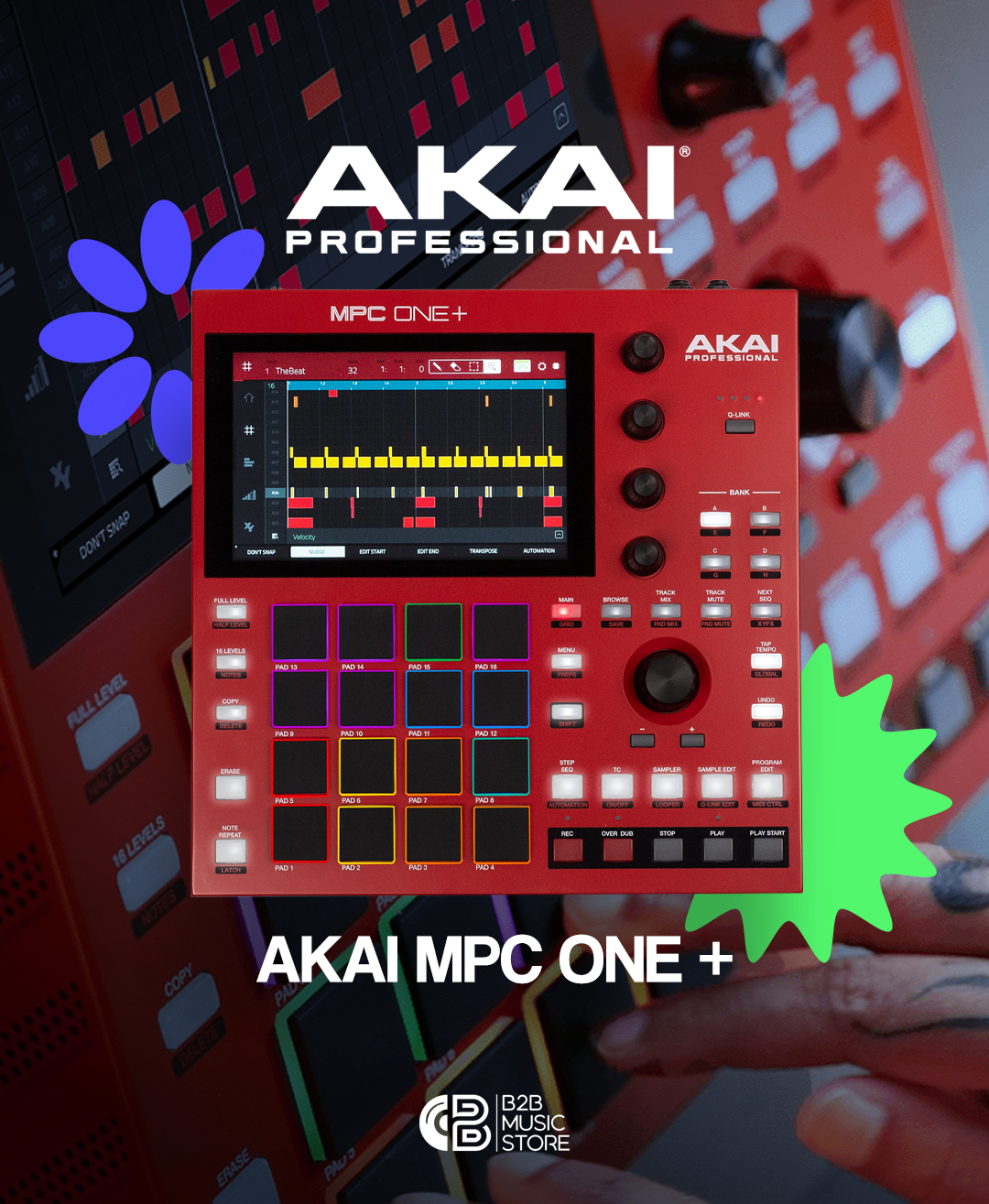 B2B Music Store - 🔥 Akai MPC One+, nueva versión del... | Facebook