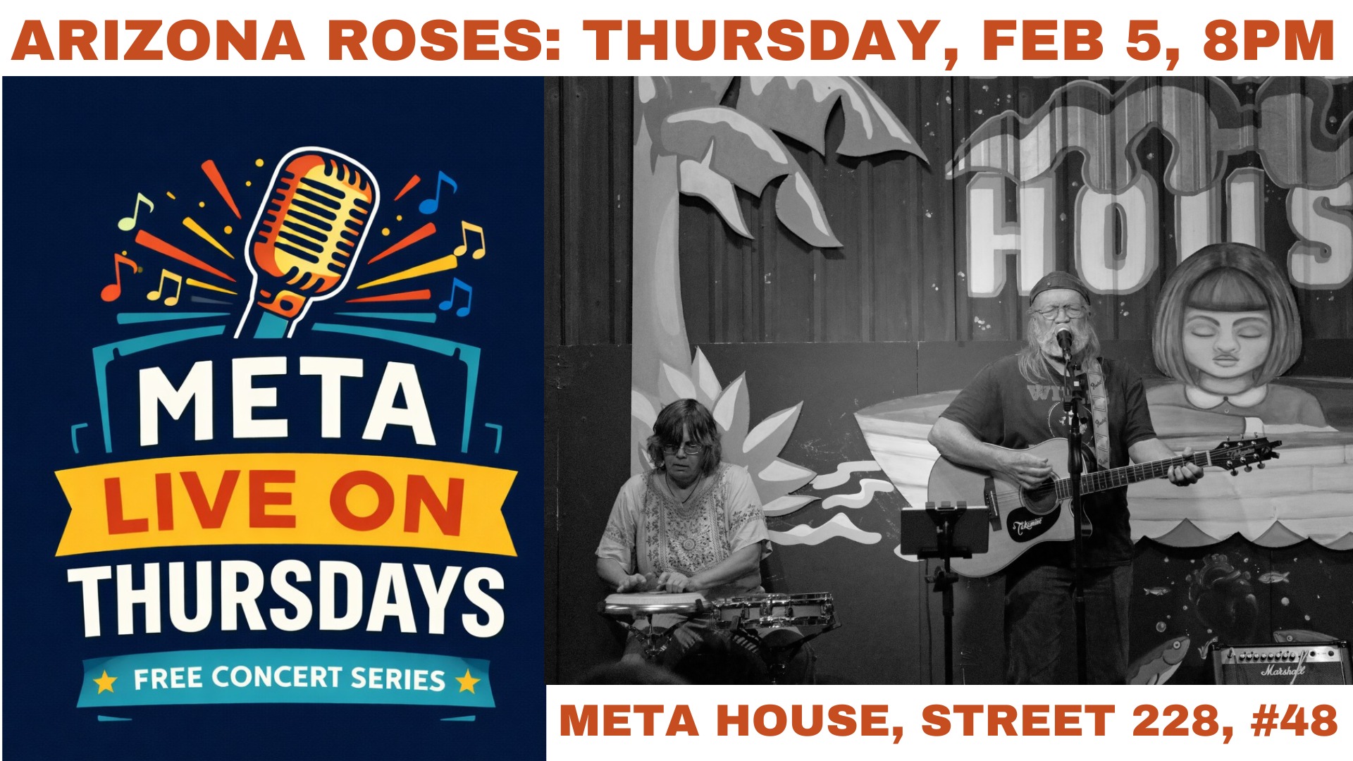 Mike & Margie aka Arizona Roses: New Meta Live Concert Series on our ...
