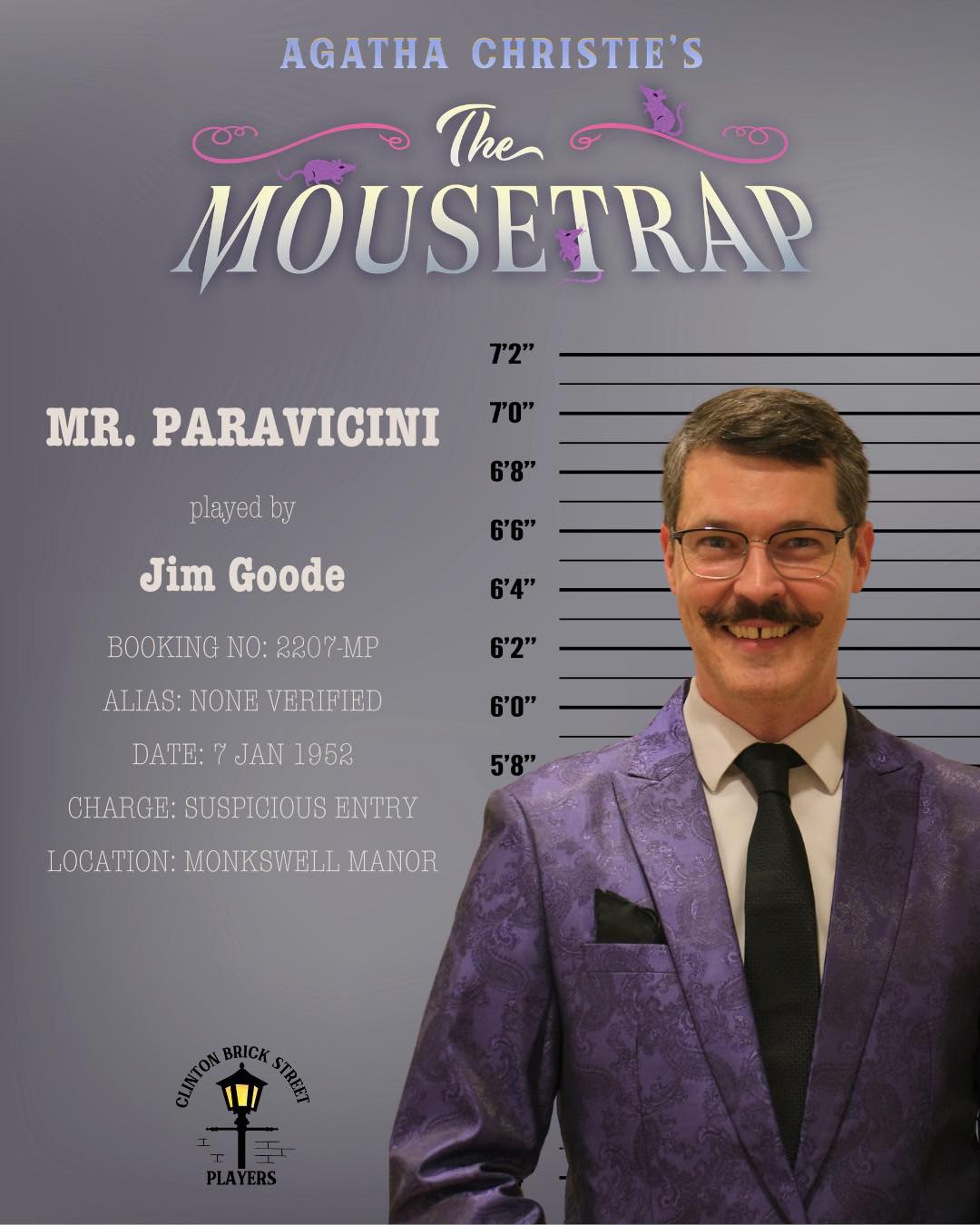 Meet the suspects (cast) of The... - Brick Street Players | Facebook