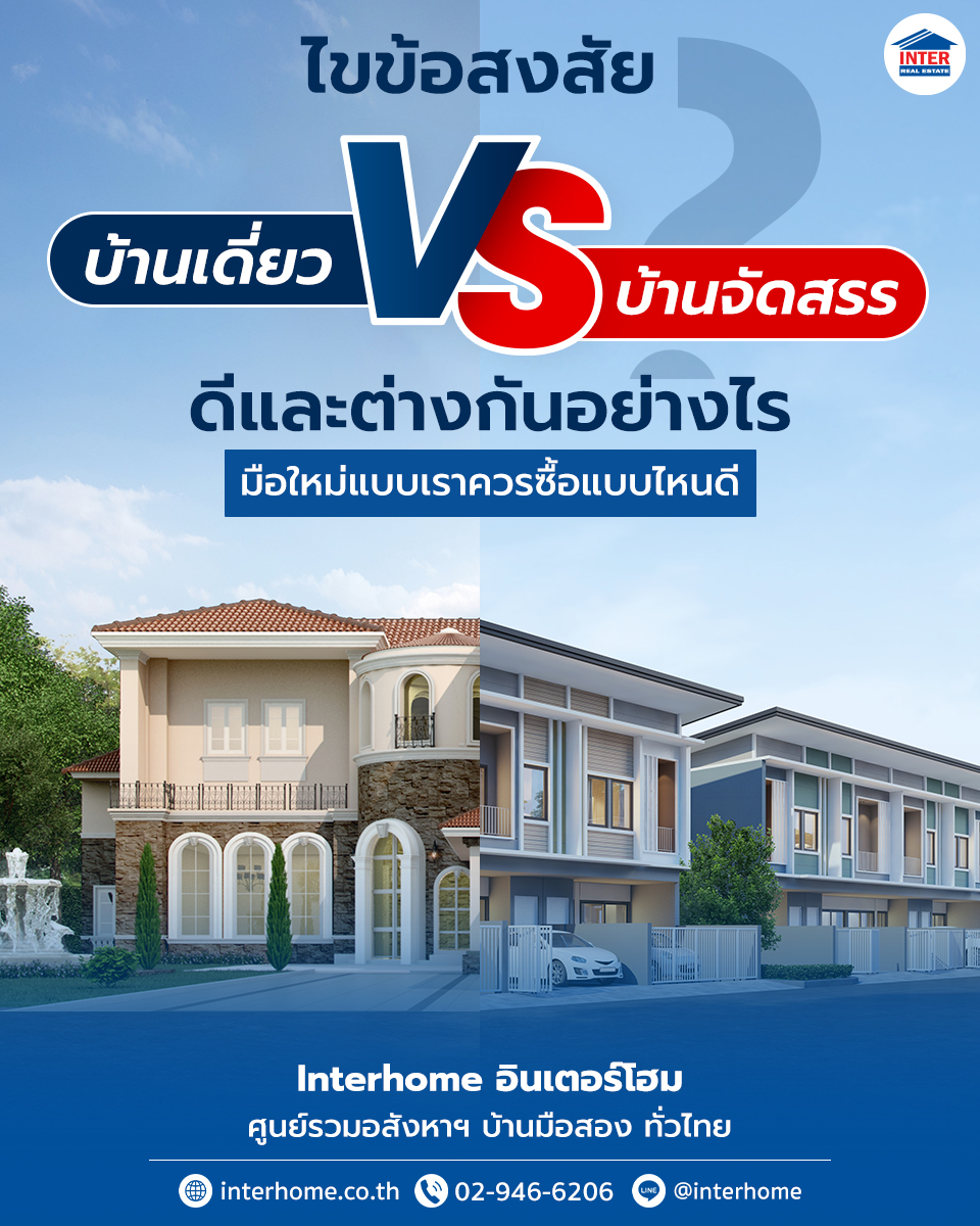 Interhome อินเตอร์โฮม ศูนย์รวมอสังหาฯ บ้านมือสอง ทั่วไทย | Facebook