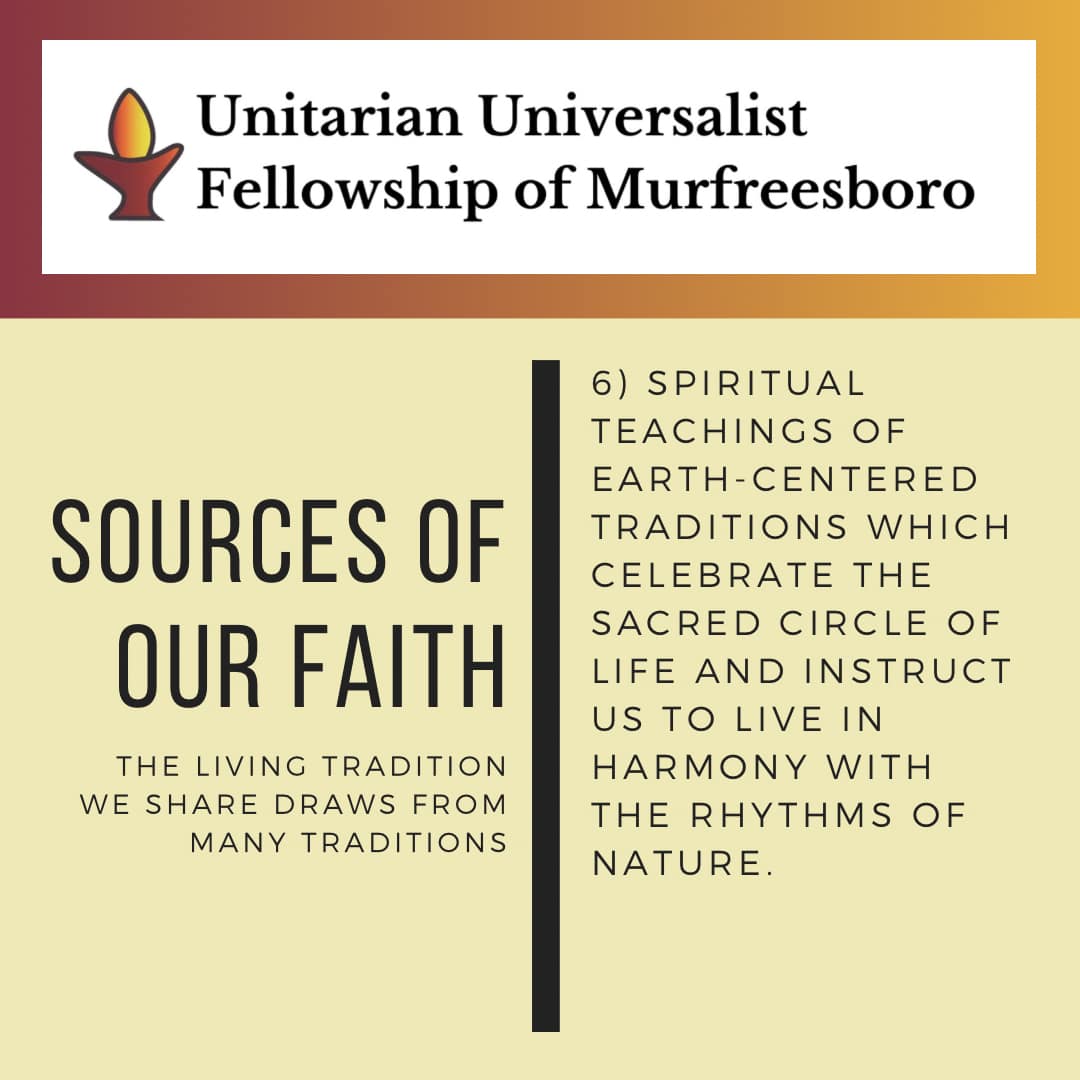 Unitarian Universalist Fellowship of Murfreesboro | Murfreesboro TN