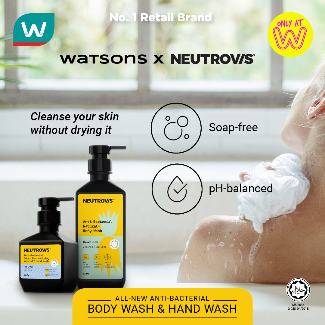 Watsons - [ONLY AT WATSONS | NEUTROVIS] Say no to dry skin...