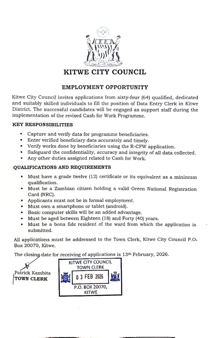 Job Finder Zambia
