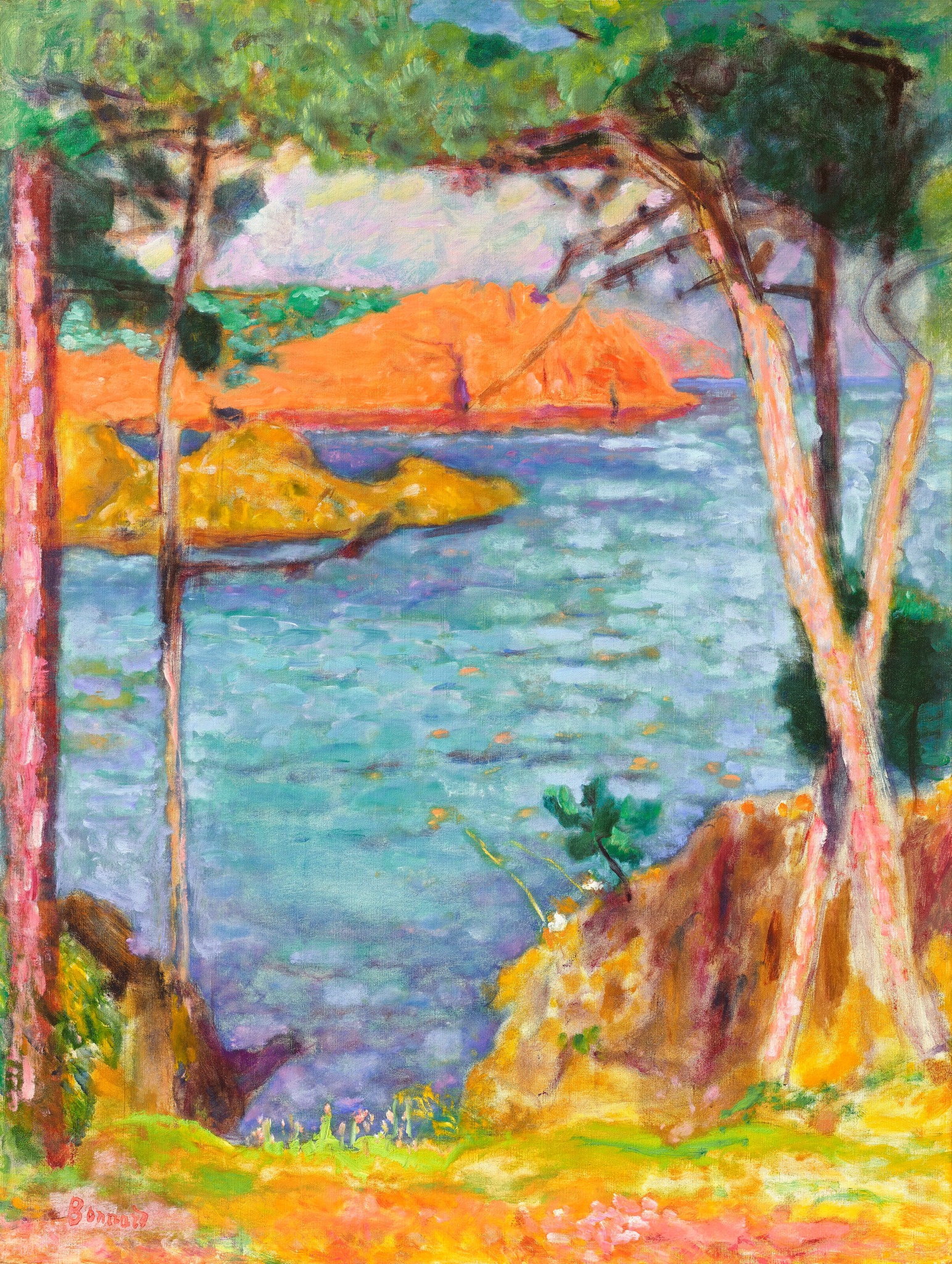 Pierre Bonnard's Le Boulevard Exterieur painting