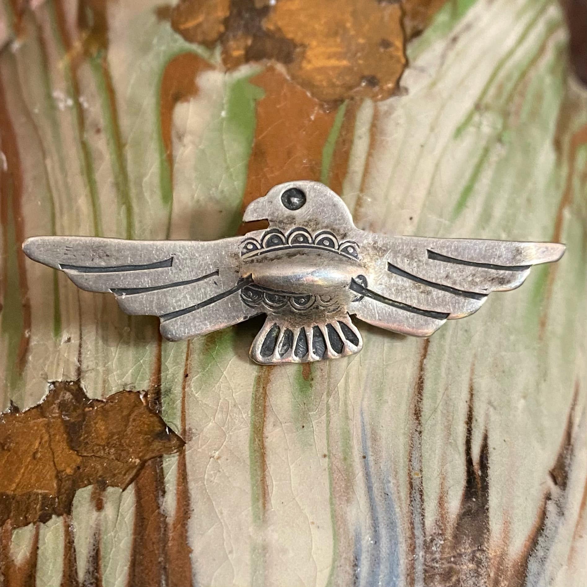 サンダーバード　vintageピン Vintage Thunderbird Pin
