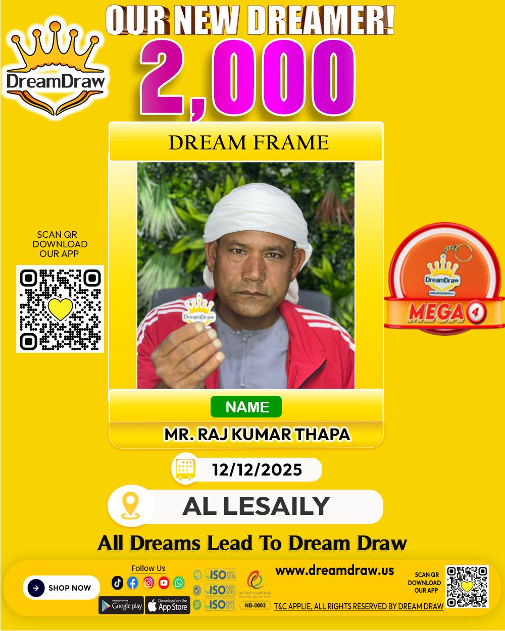 Dream - Huge congratulations to MR. RAJ KUMAR THAPA For receiving a ...