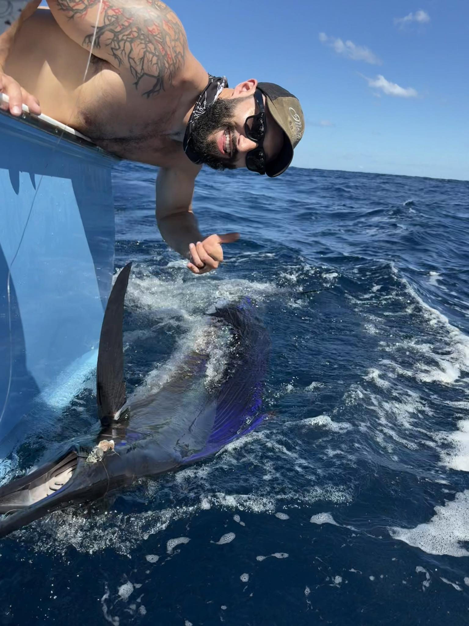 Colton - A sailfish has always been a dream catch for me — one of those ...
