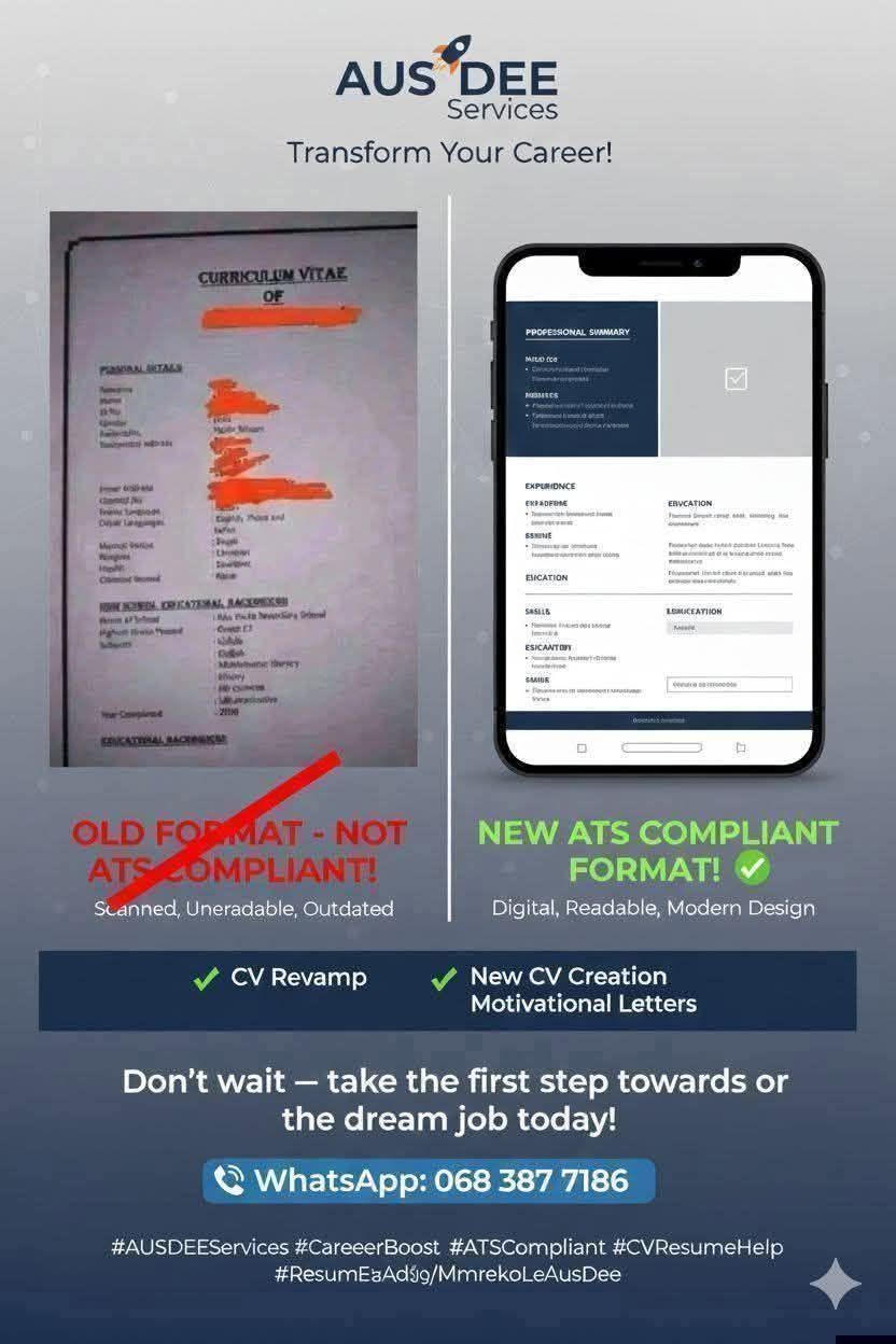 Aus Dee BLOG - ⚠️ If your CV looks like this — it’s NOT... | Facebook