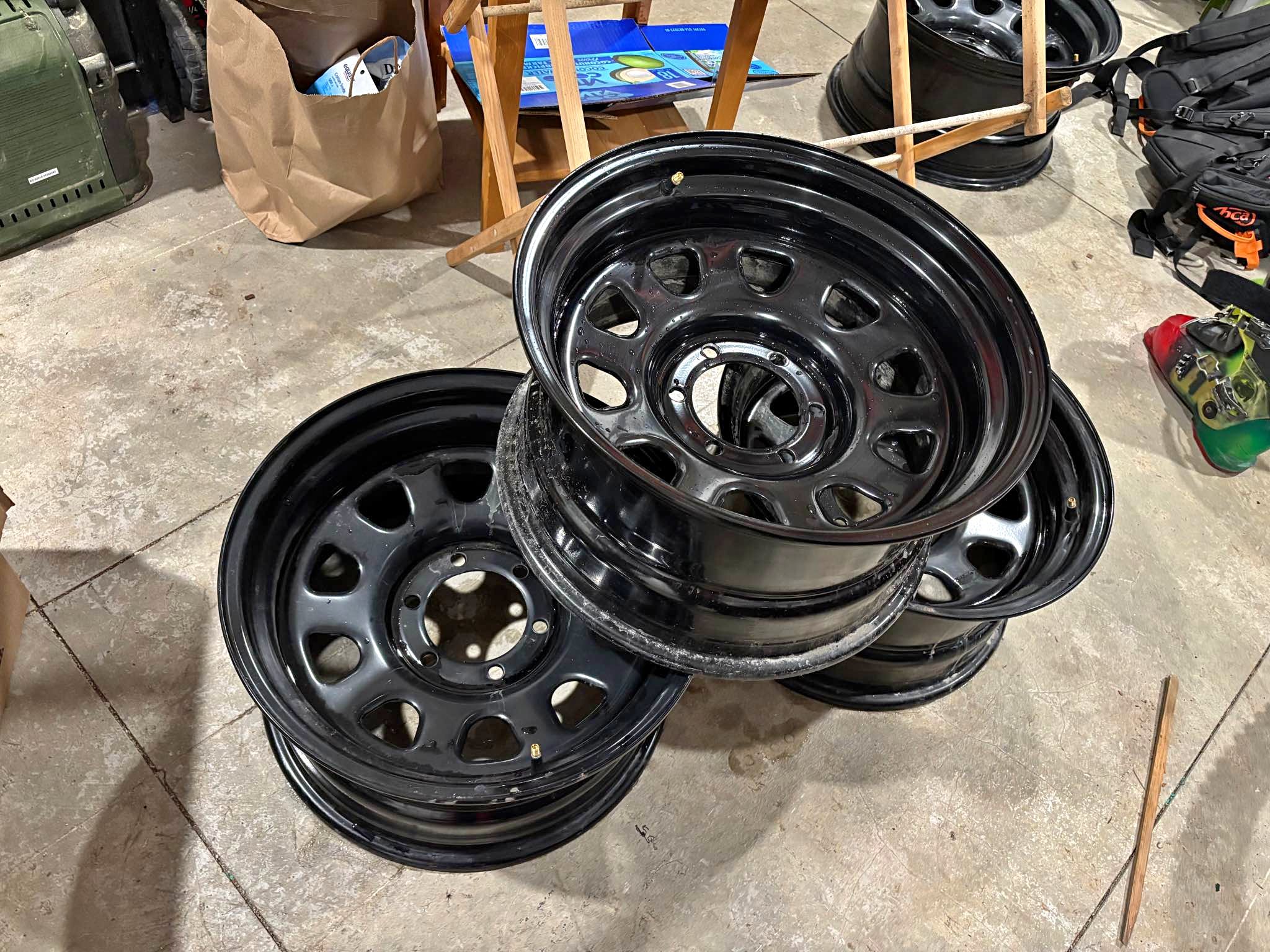 17” zero offset steel rims for 4th gen Tacoma - Car Wheels, Tires ...